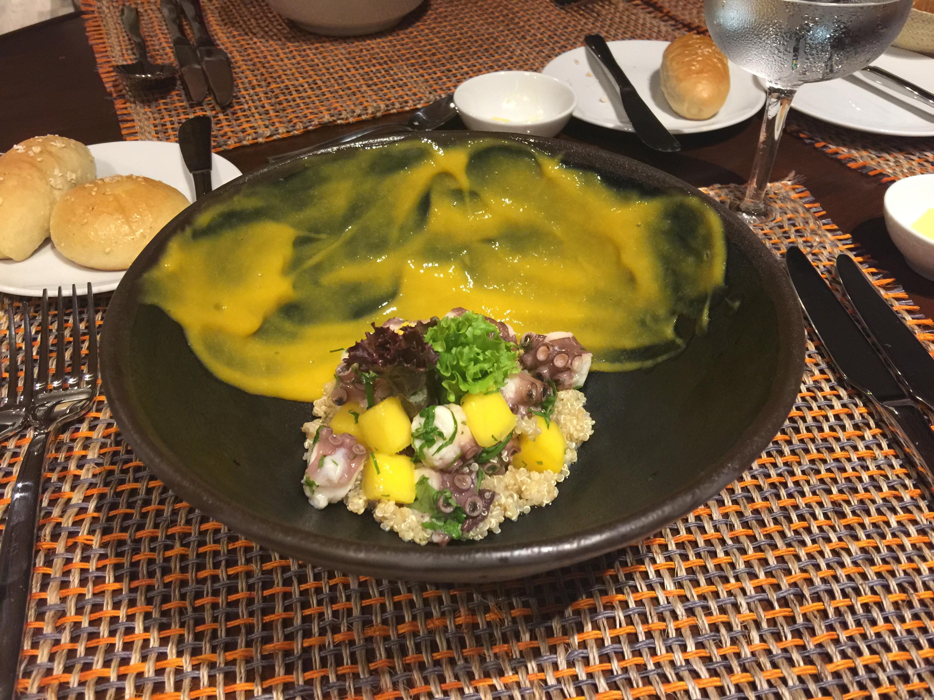 ホテル モヴィッチ ビューロ 51 バランキージャ エクステリア 写真 Ceviche with mango